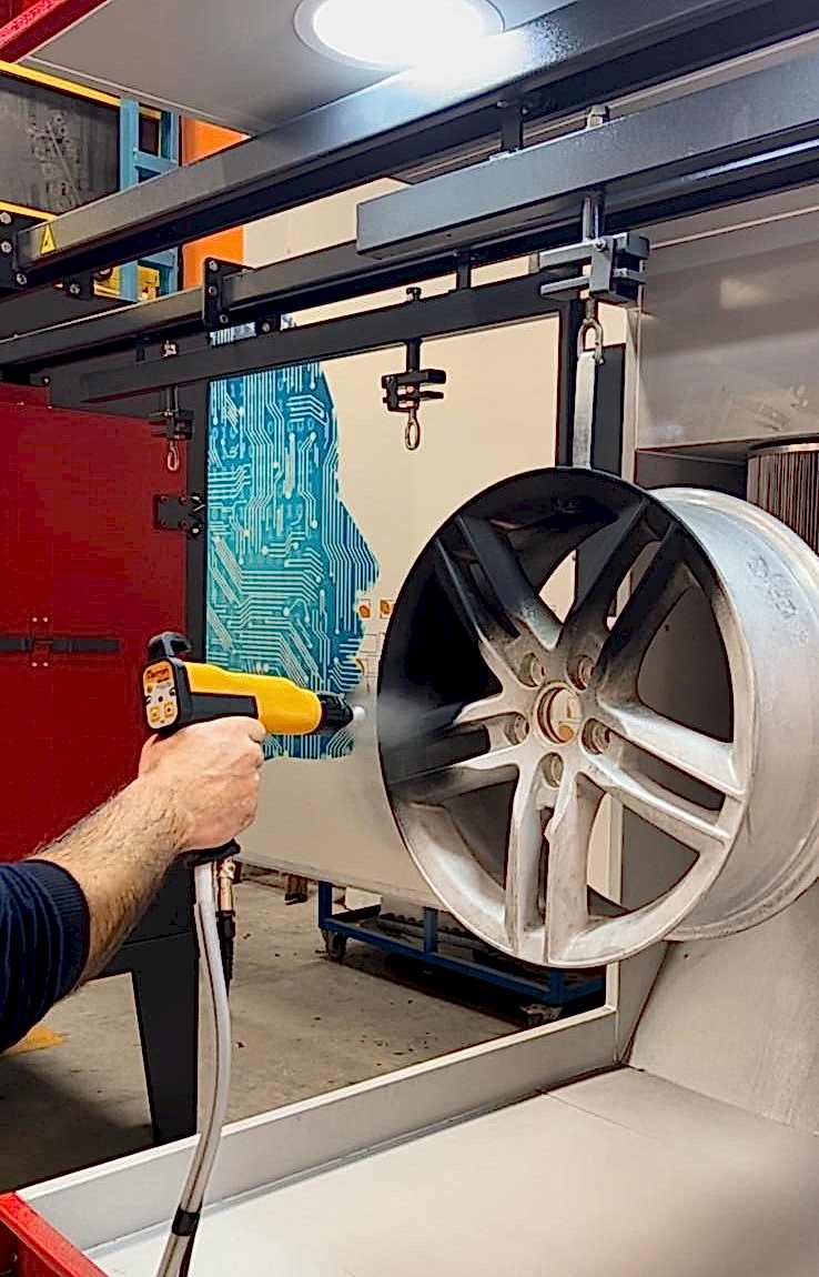 WHAT IS RIM ELECTROSTATIC POWDER PAINTING?