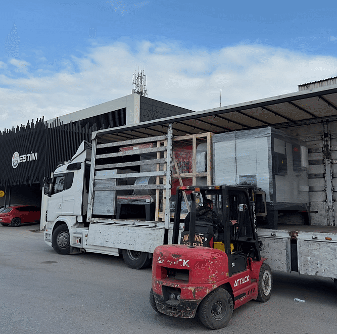 WRM26 CNC DIAMOND CUT MACHINE AND ELECTROSTATIC WHEEL POWDER COATINBOOTH AND OVEN SHIPPED TO VAN TURKIYE