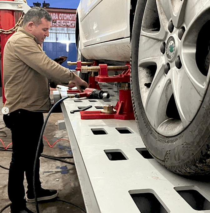 SHIPPING OF CHASSIS STRAIGHTENING (FRAME) MACHINE TO TEKİRDAĞ