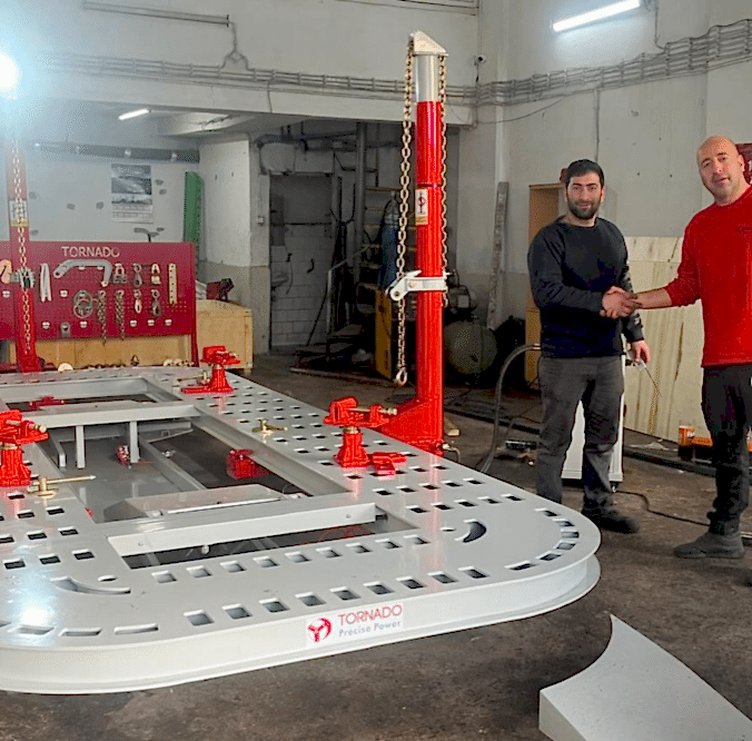 Tornado CNC COMPLETED INSTALLATION AND TRAINING OFFRAME MACHINE IN ANKARA