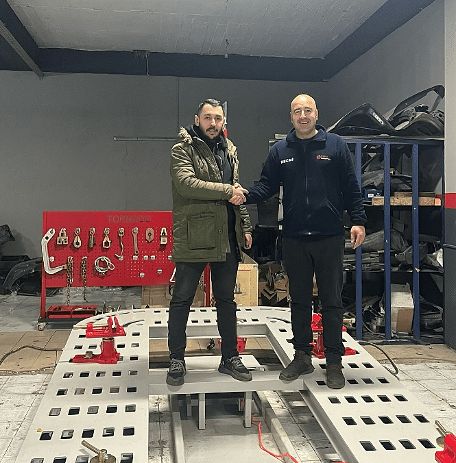 TORNADO CNC FRAME MACHINE INSTALLATION AND TRAINING COMPLETED IN BURSA