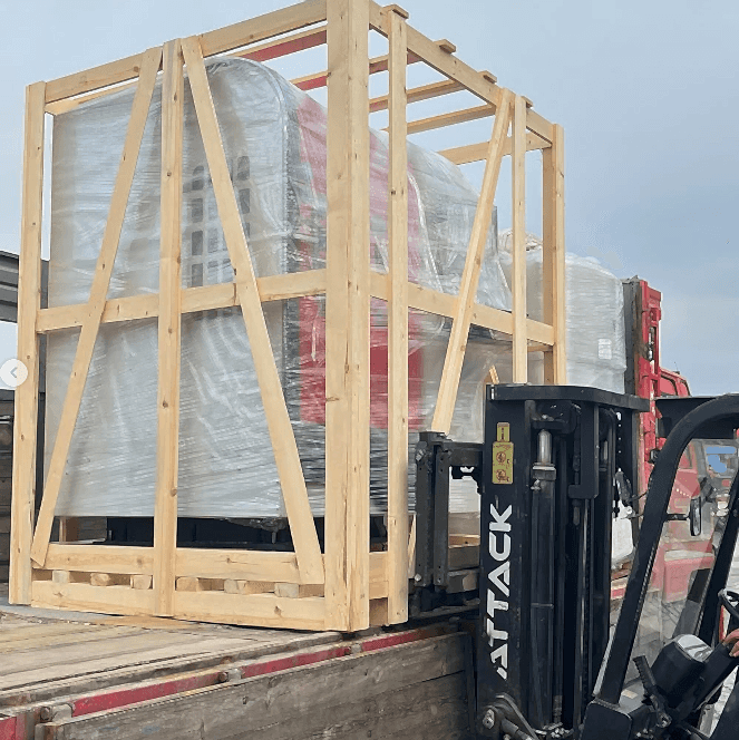 OUR WRM 26 CNC WHEEL LATHE MACHINE SHIPMENT TO KOCAELI HAS BEEN COMPLETED!