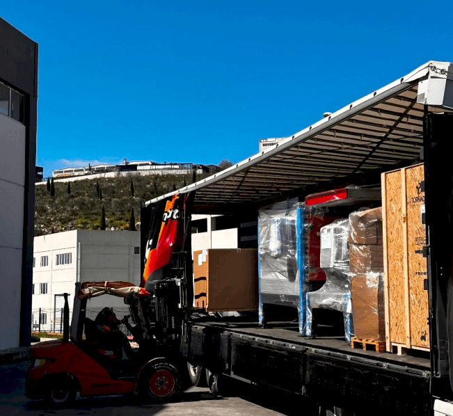 SUCCESSFUL MACHINE SHIPMENT TO ZURICH, SWITZERLAND