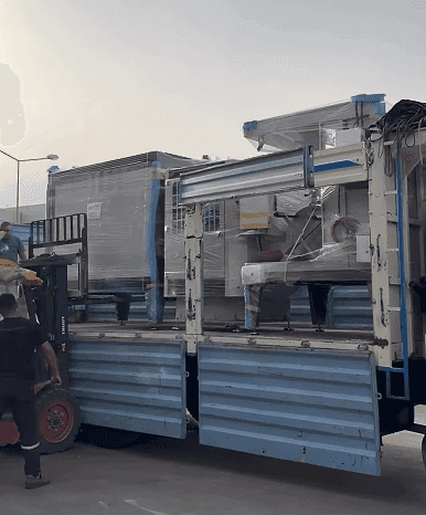 SHIPMENT OF WHEEL POWDER COATING OVEN AND BOOTH TO BALIKESIR