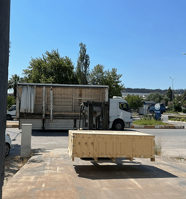 FRAME STRAIGHTENING MACHINE SHIPMENT TO KUTAHYA