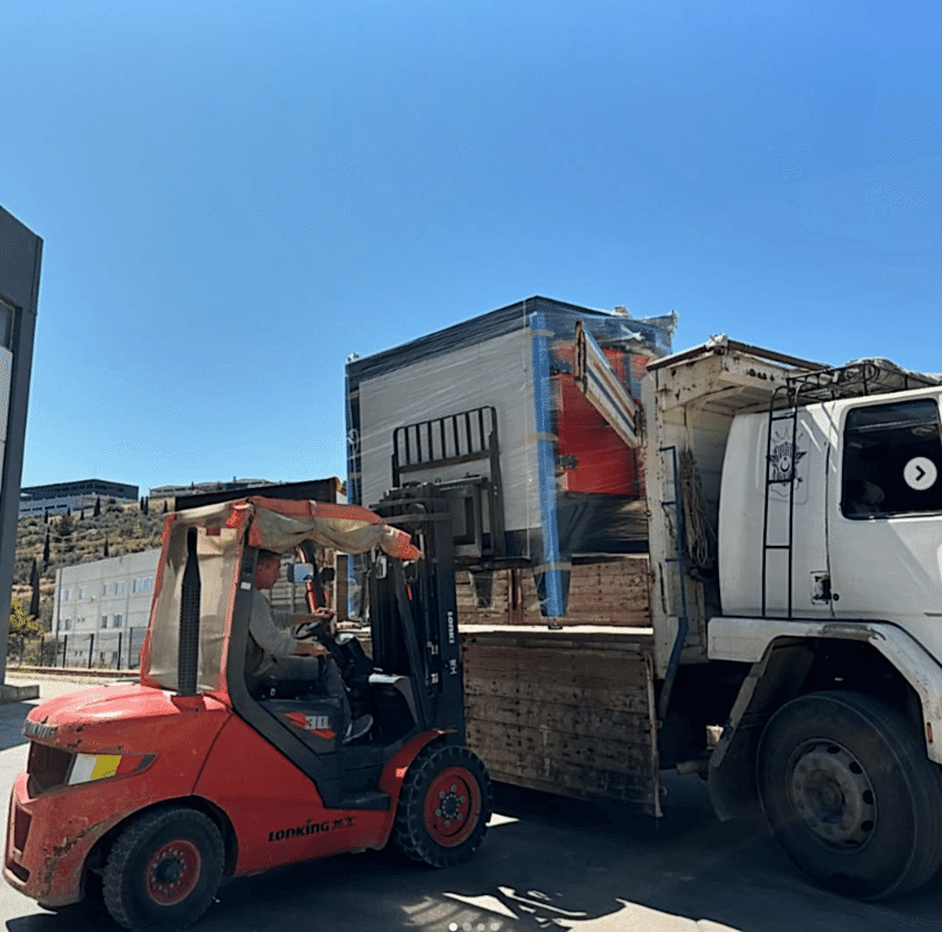 POWDER COATING OVEN SET SHIPMENT TO MUHAFIZ OTO IN ÖDEMİŞ
